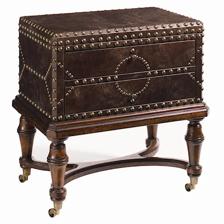 San Marino Two Drawer End Table